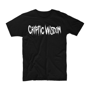 Cryptic Wisdom Shirt (White Logo)